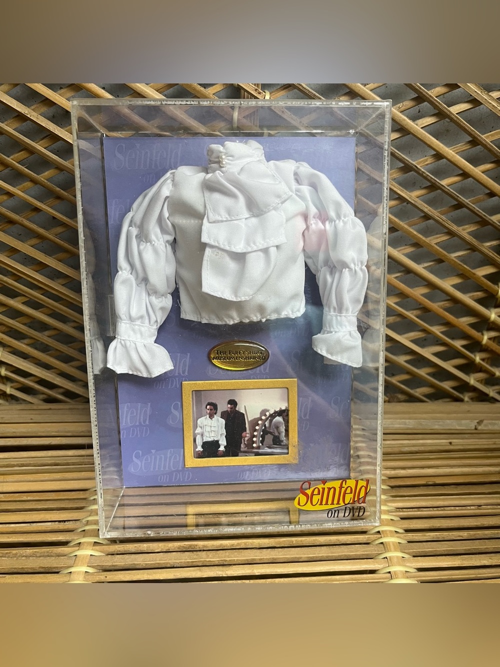Seinfeld The Puffy Shirt Museum Enshrined Miniature Acrylic Display Case